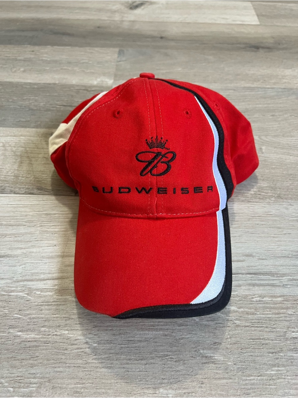 Vintage Y2K Dale Earnhardt Jr 8 Budweiser NASCAR Hat Winner's Circle Red Cap